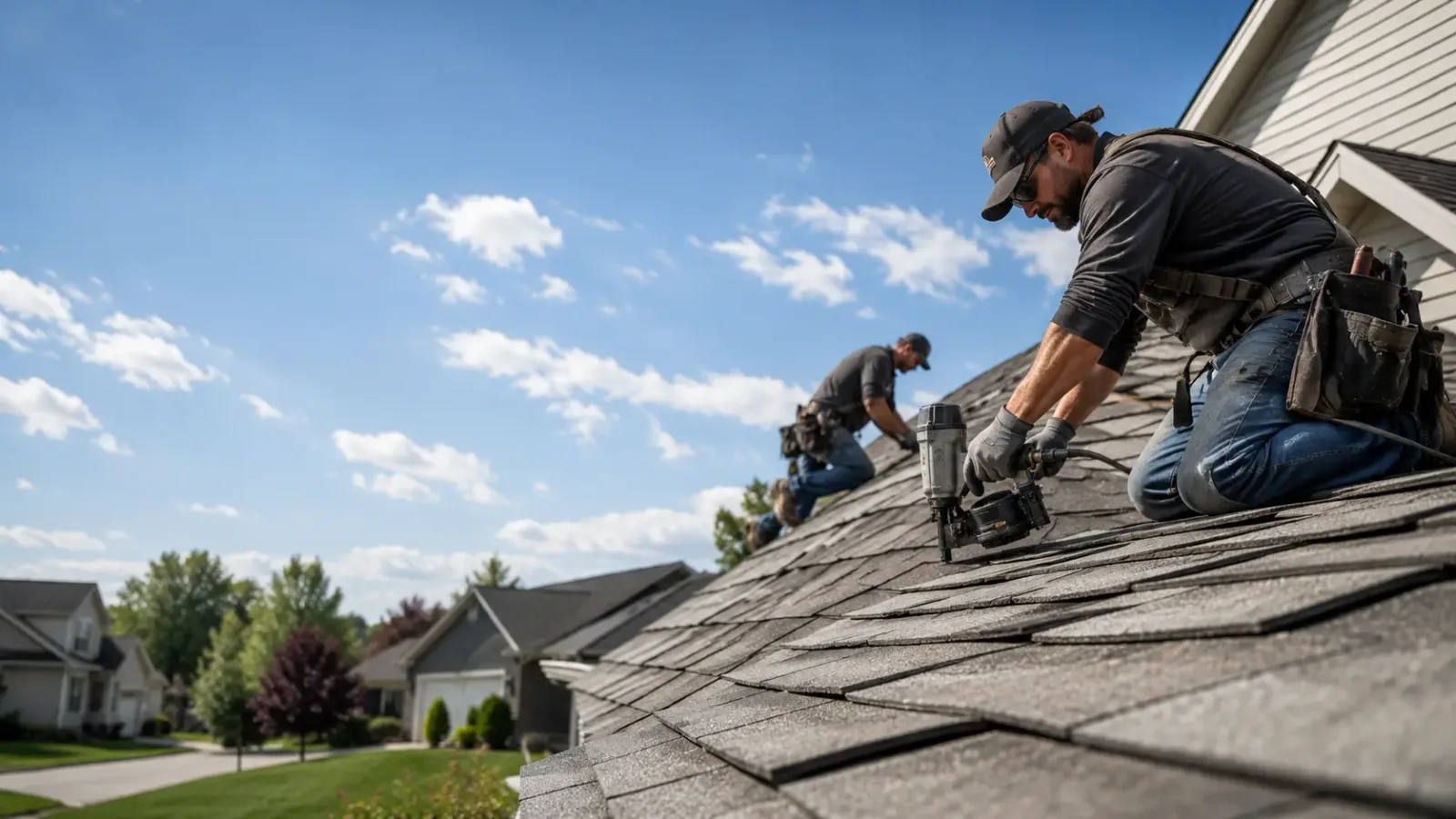 Storm Damage Roof Repair in Winburne, PA near me